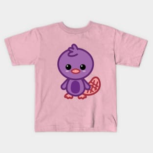 Purple Platypus Kids T-Shirt